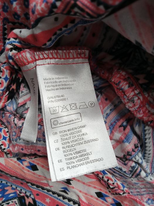 H&M Kombinezon jednoczęściowy letni boho 134 cm