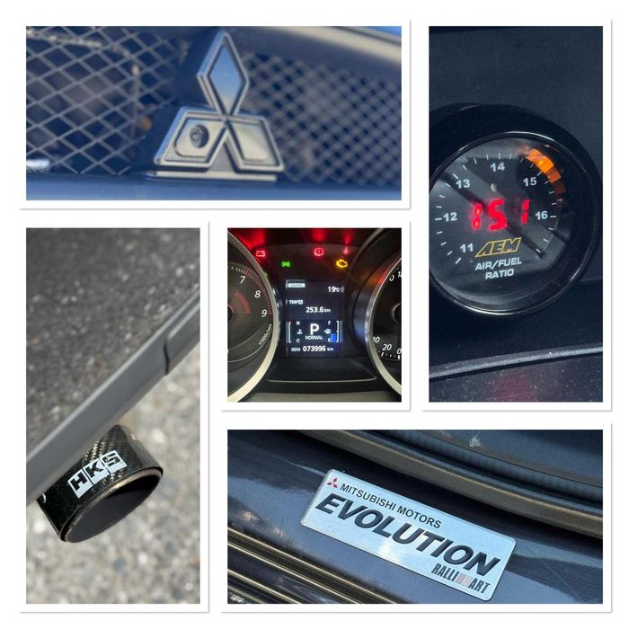 AUTO METER TRIPLE PILLAR GAUGE POD MITSUBISHI LANCER EVO EVOLUTION VIII IX 8 9 E - Foto 7