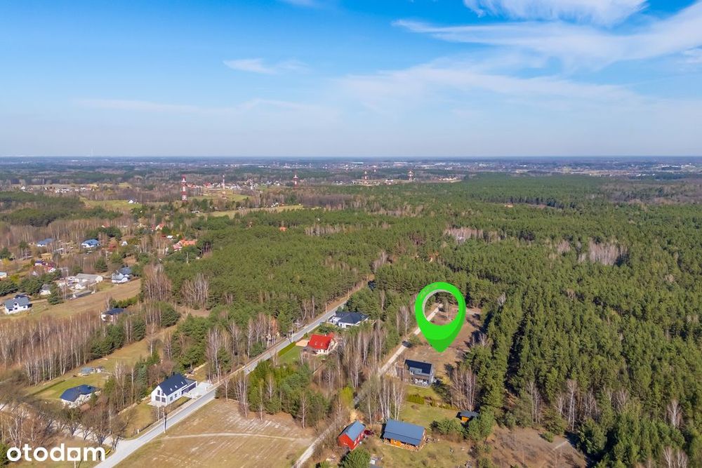 Działka 2086 M² | Malcanów | Las | Aktualne Wz