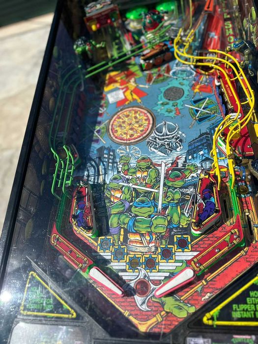 Máquina Flippers PINBALL TURTLES completamente restaurada.
