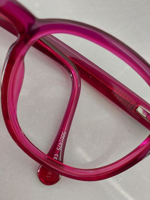 Oprawki fuksjowe converse nowe