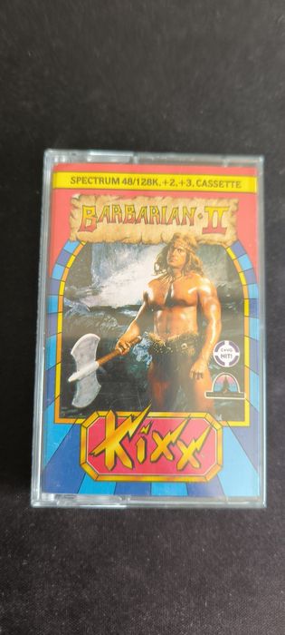 Barbarian II: The Dungeon of Drax (ZX Spectrum - Kixx) - Edição Completa