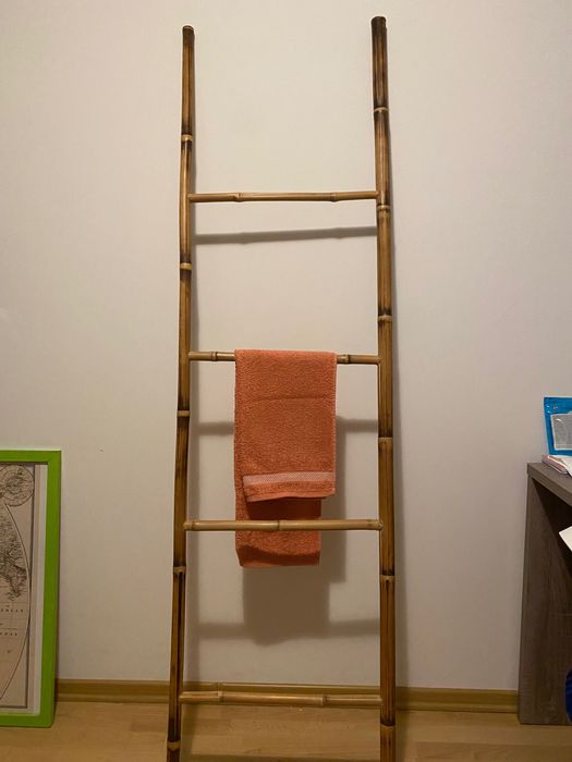 Escada de bambu (usada para decoração)