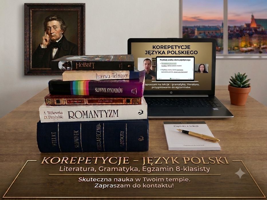 Korepetycje z języka polskiego u nauczyciela dyplomowanego