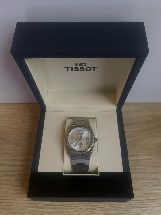 Tissot PRX Powermatic 80 White - stan bardzo dobry!