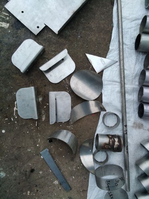 Труба 52. коліно нержавійка.