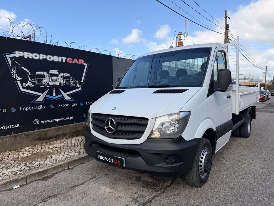 MERCEDES SPRINTER 516CDI 2017 BASCULANTE SÓ 220.000km ##OPORTUNIDADE##