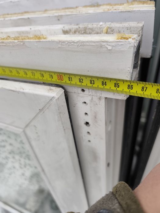 Okno pcv 86 x 110 używane