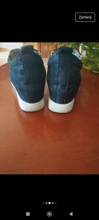 Buty na koturnie LANGIER