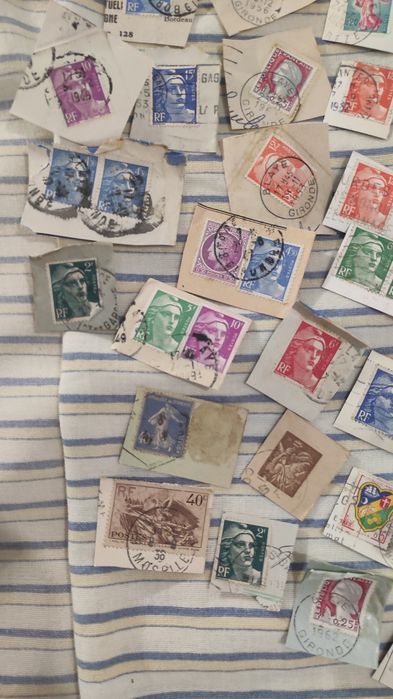 Lote selos antigos Franceses