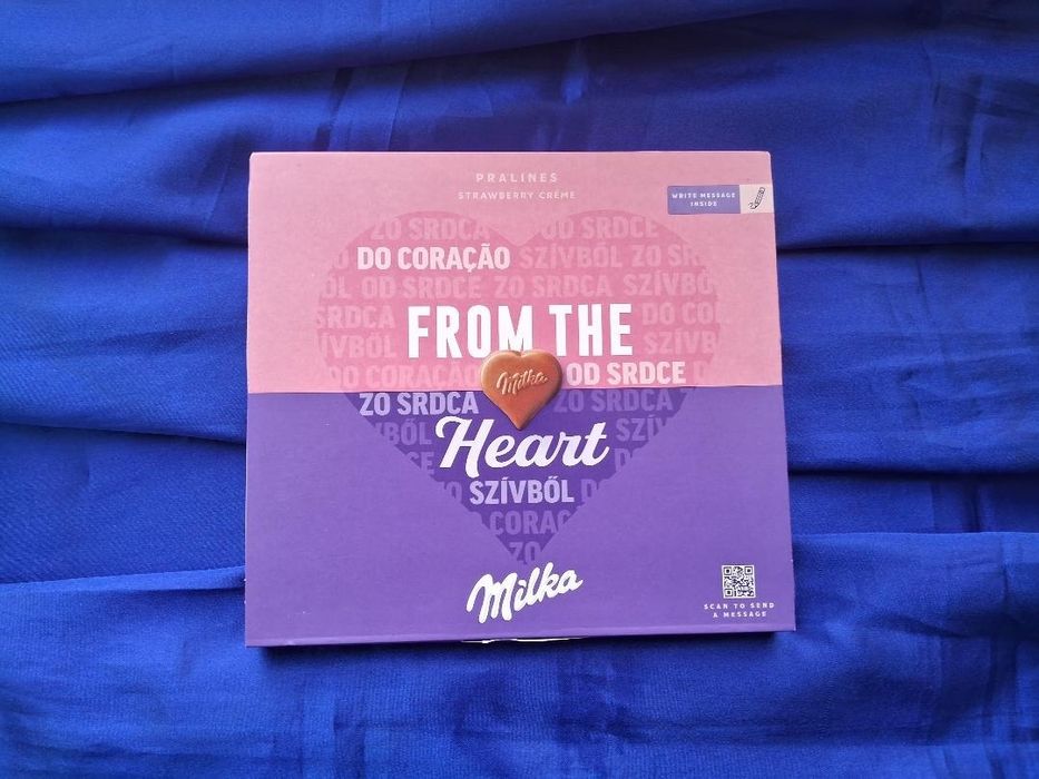 Цукерки Milka коробка запаяна нова Мілка