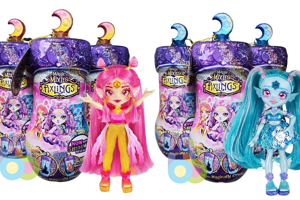 Лялька сюрприз Magic Mixies Pixlings Shimmerverse Series Меджік Міксіс