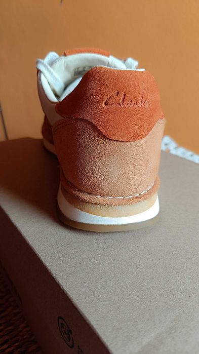 Ténis de couro Clarks Craft Run N39 1/2