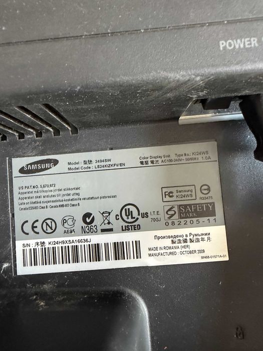 Монитор Samsung 2494 SW