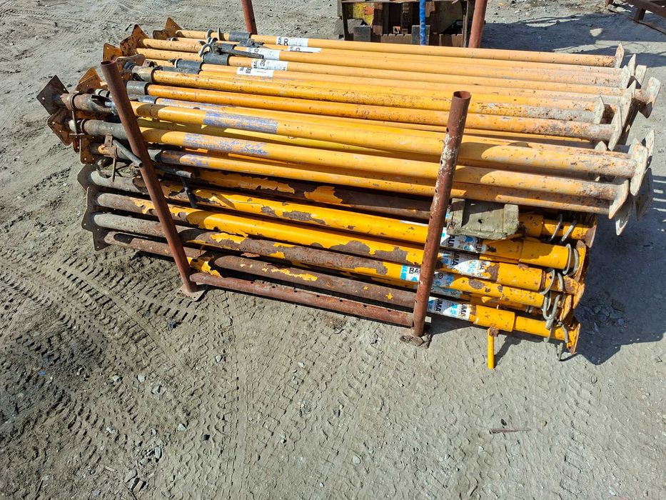 Stemple budowlane, podpory metalowe sztyce,steple Transport