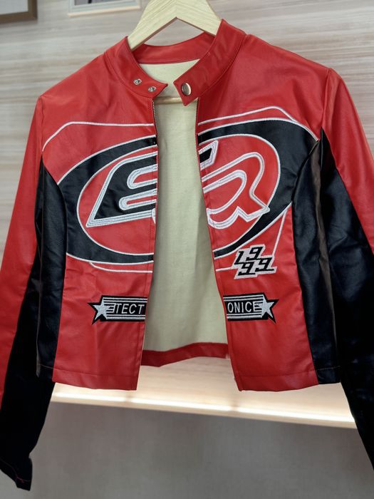 Мото куртка жіноча,байкерська.Тепла весна/осінь, літо. Нова,розмір М