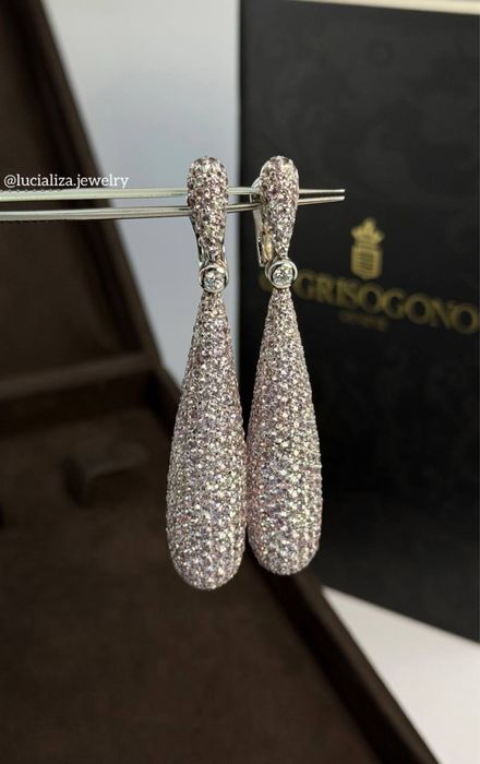 Сережки de GRISOGONO Оригінал Біле золото