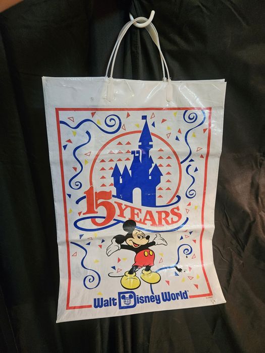 Saco plástico comemorativo Walt Disney