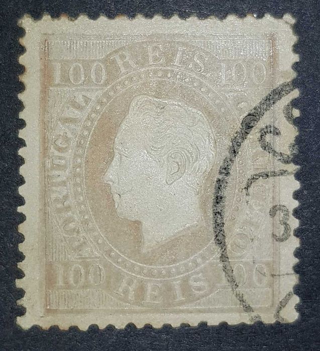 Selos Portugal - D-Luís I 25, 50 e 100 reis