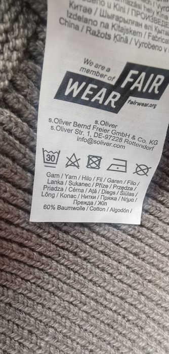 Sweter ciepły s.Oliver