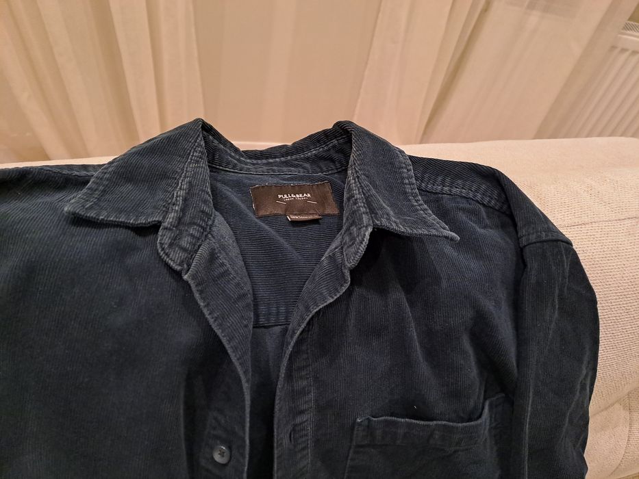 Мужская рубашка, вельвет, б/у