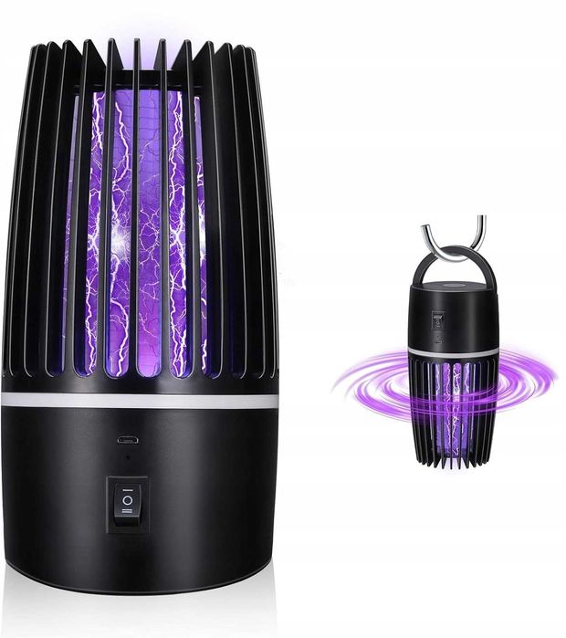 Lampa UV owadobójcza bezprzewodowa 4200V ogród/sypialnia nowa