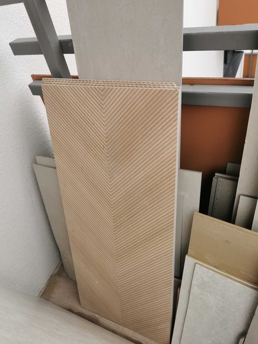 Płytki saloni vector crema miel. Przycięte