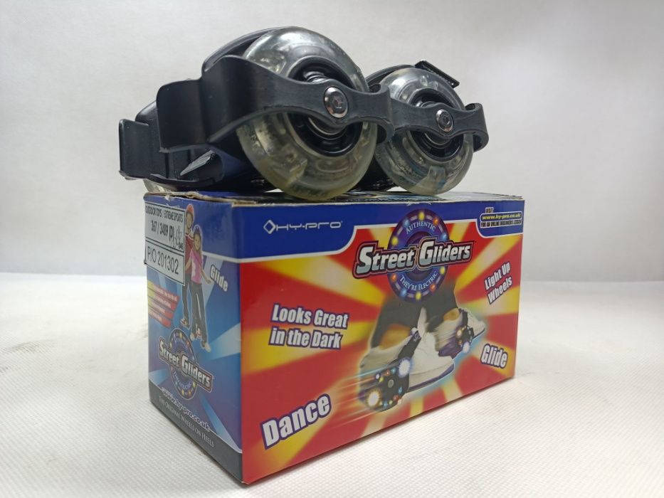 Rolki świecące na obuwie, Street Gilders, Komis Krosno Lewakowskiego