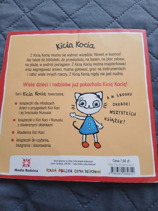 Książka Kicia mówi dzień dobry
