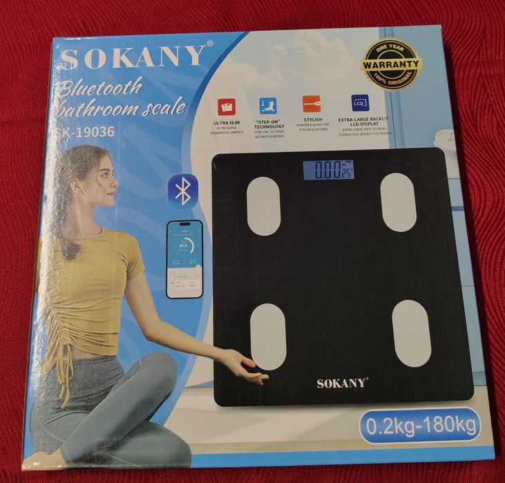 Balança digital bluetooth