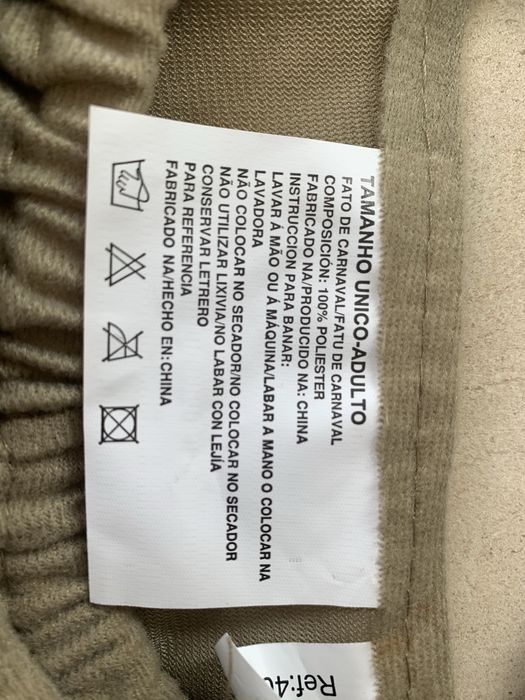 Fato de Índio para homem