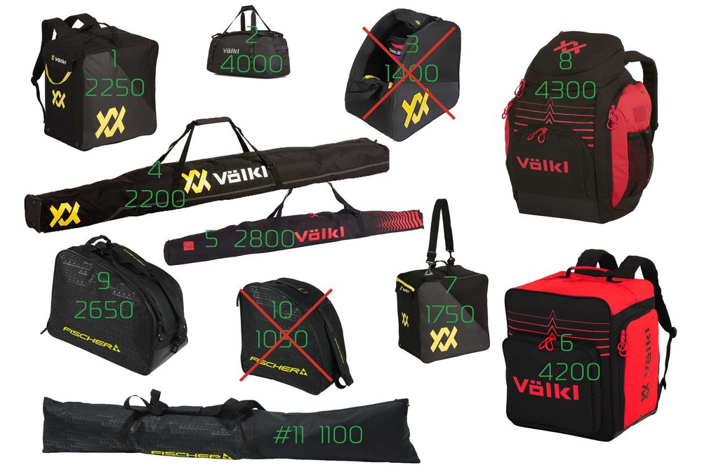 Сумка/рюкзак для лижних черевиків/ботинків Fischer Volkl чохол для лиж