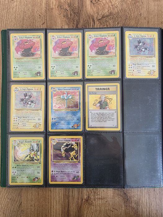 Cartas Pokemon Holográficas 2000 Gym Heroes, Gym Challenge, Neo ...