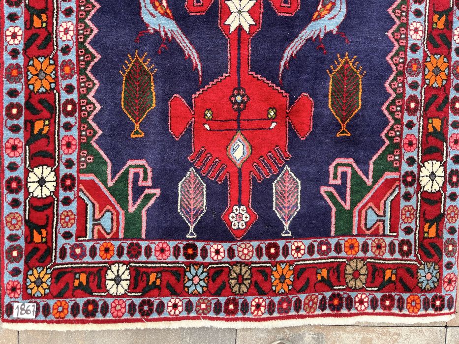 Perski chodnik Saveh 107 × 303 cm | ręcznie tkany | 100% wełna