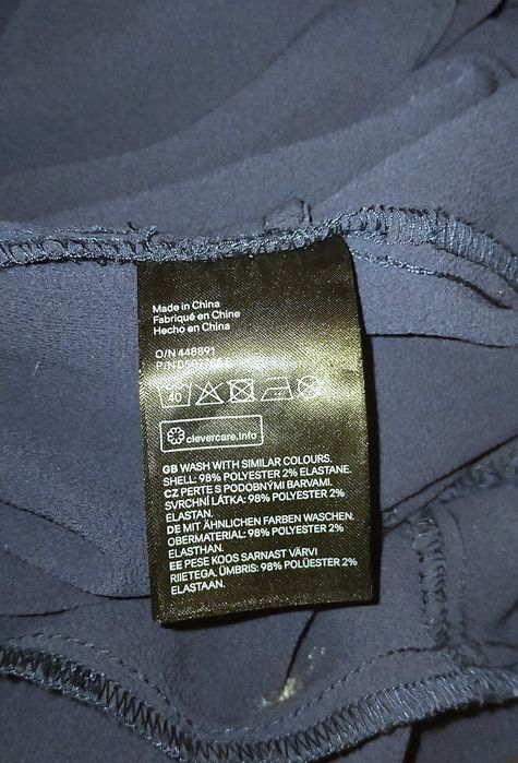 Krótki kombinezon damski H&M granatowy