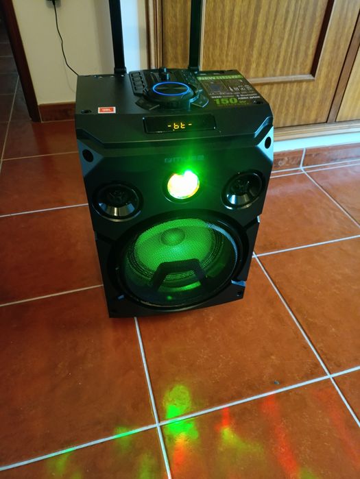 Coluna PA portátil com 150w