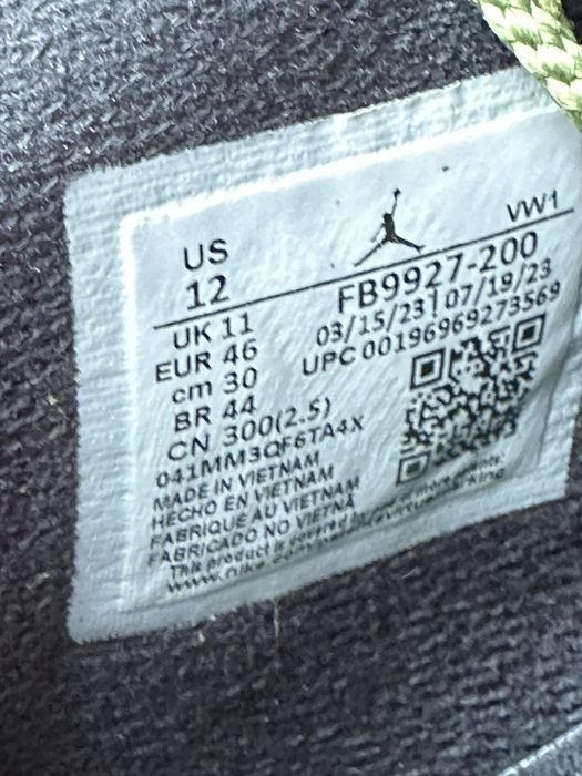 Кросівки Air Jordan 4 Retro Se Craft Medium Green / ОРИГІНАЛ / 46 розмір