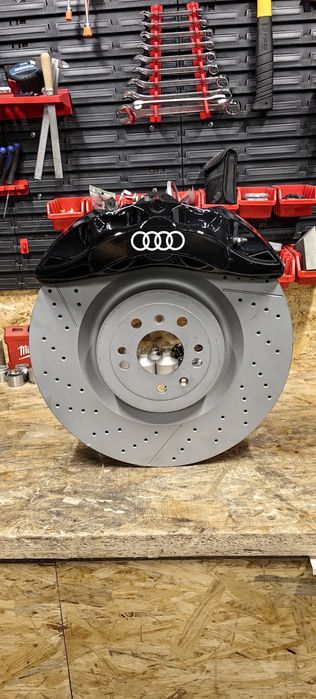 Zestaw Big Brake Akebono 6-tłok Audi A6 C7 A4 A5 B8 A8 D4 390MM