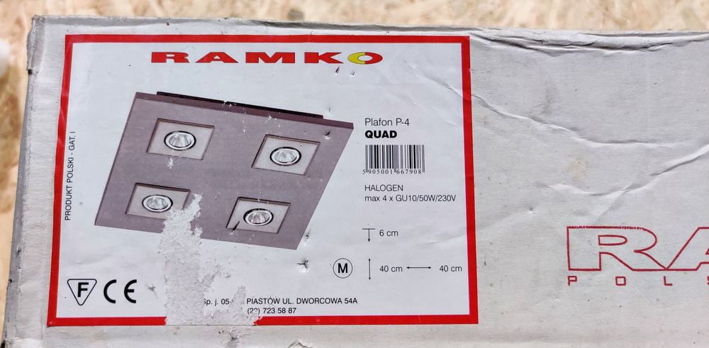 Lampa Ramko P-4 Quad