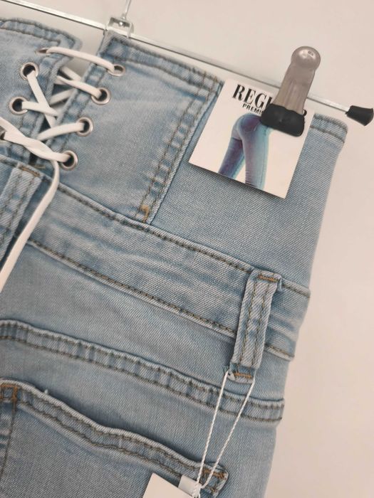 Jeans Spodnie XS 34 #wysokistan Regular Premium 65% #bawełna #cotton