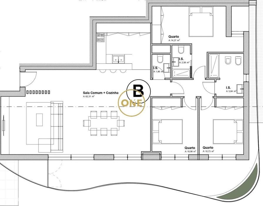 LUXTOWER Braga – Apartamento T3 de Luxo
