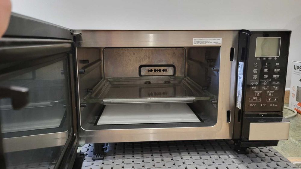 Мікрохвильова піч Sharp AX-1110(IN)W (STEAMWAVE)