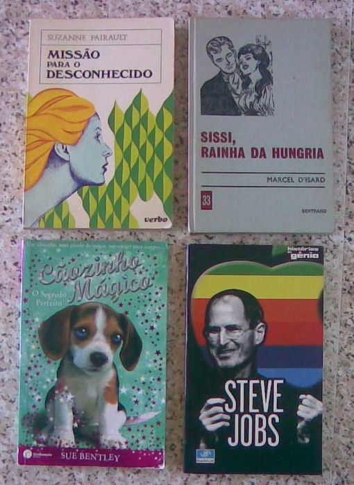 Lote com 20 livros - venda individual