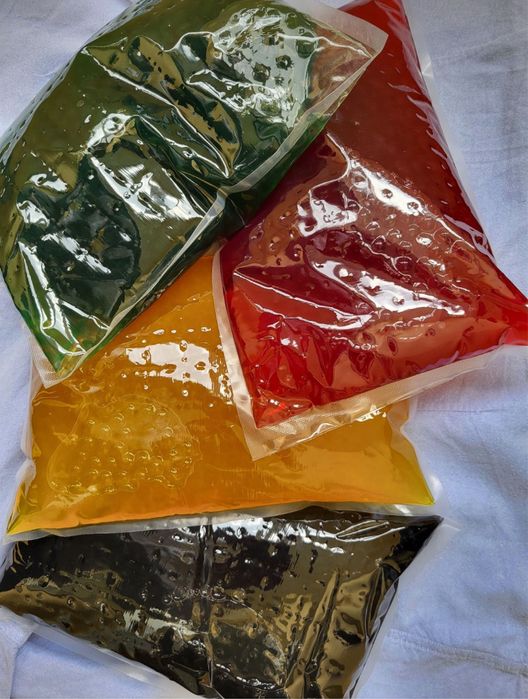 Шарики для  Bubble tea. Сироп. Топиока. Трубочки для бабл ти. Джусболы