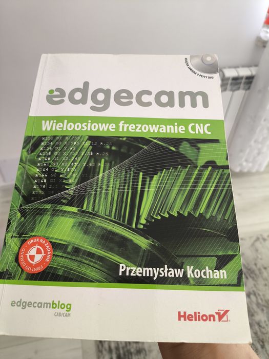 Edgecam wieloosiowe frezowanie CNC Przemysław Kochan DVD