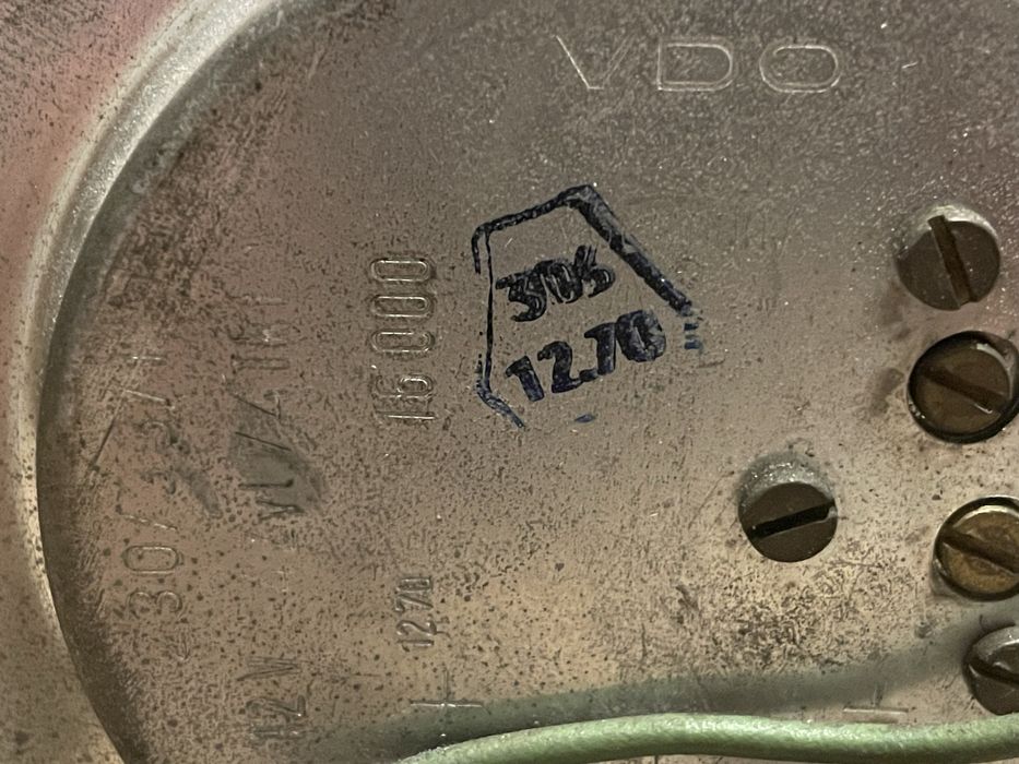 Conta rotações BMW 2002 fase 1