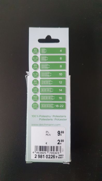 Sznurówki czarne