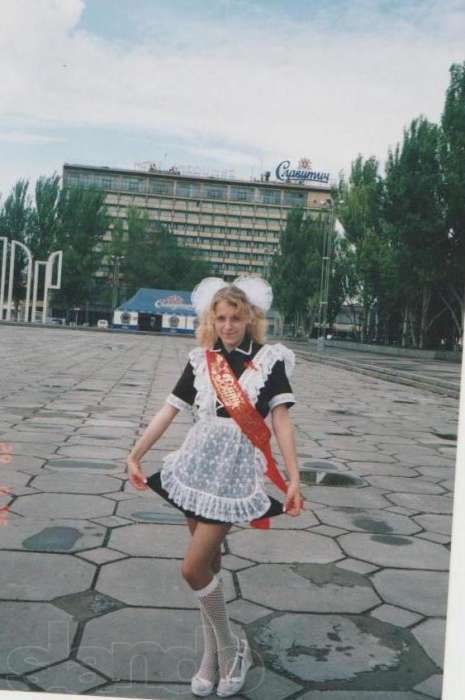 Школьный фартук и школьное платье.СССР.Только прокат.