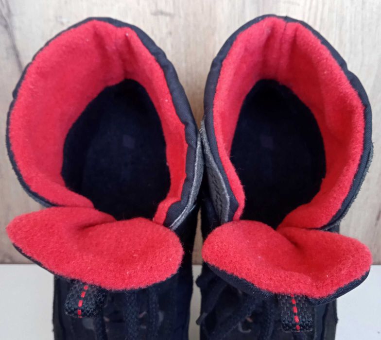 Німецькі черевики, жіночі напівчеревики, чорні термочоботи, зима, р 40