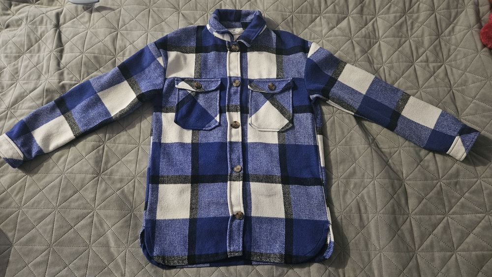 Koszulowa kurtka H&M rozmiar 152